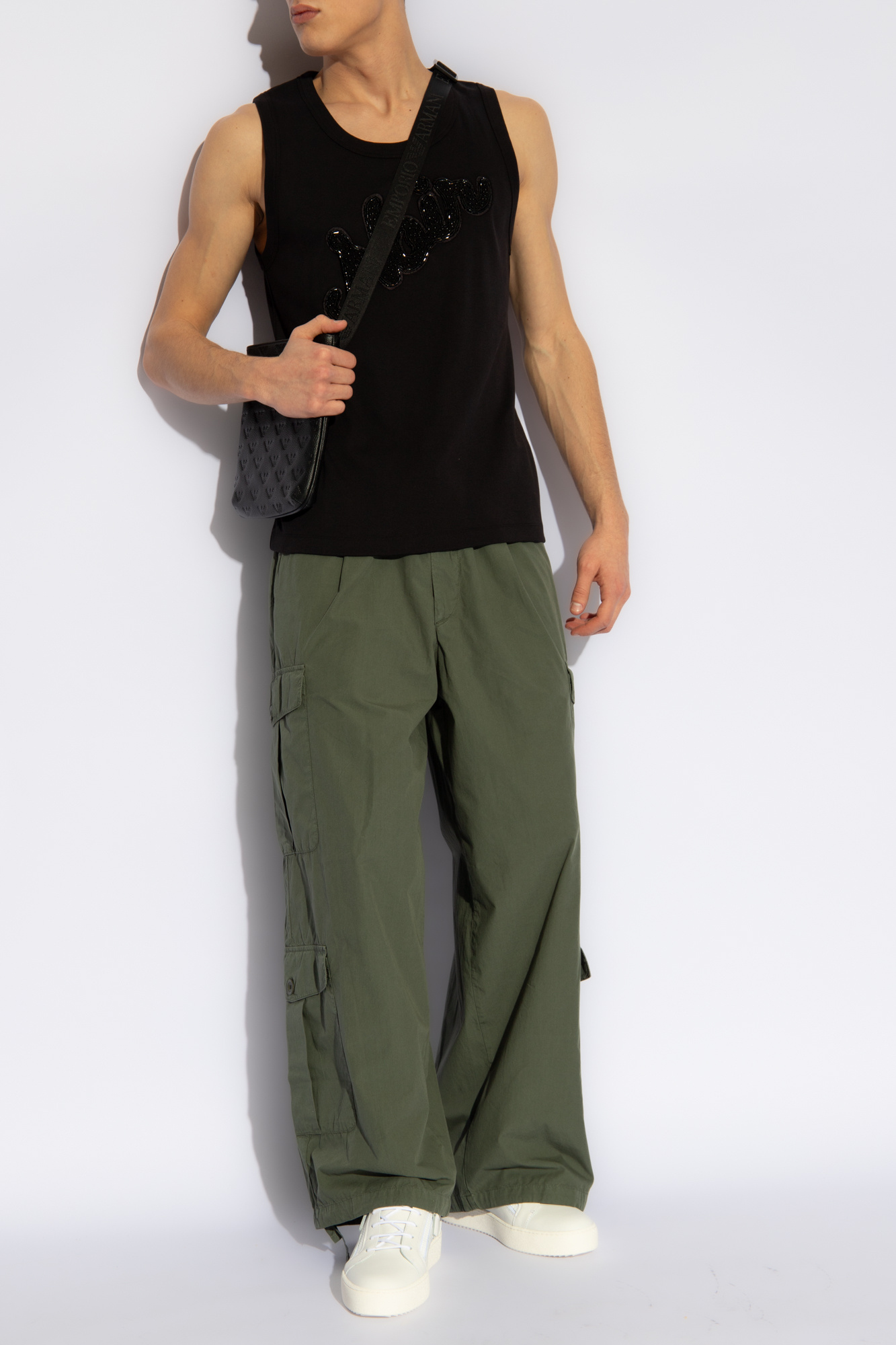 Emporio Armani Cargo trousers Men s Clothing Vitkac